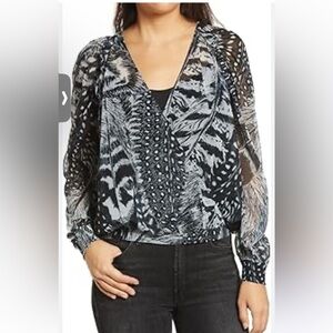 All Saints Farro Stretto Top Size 4